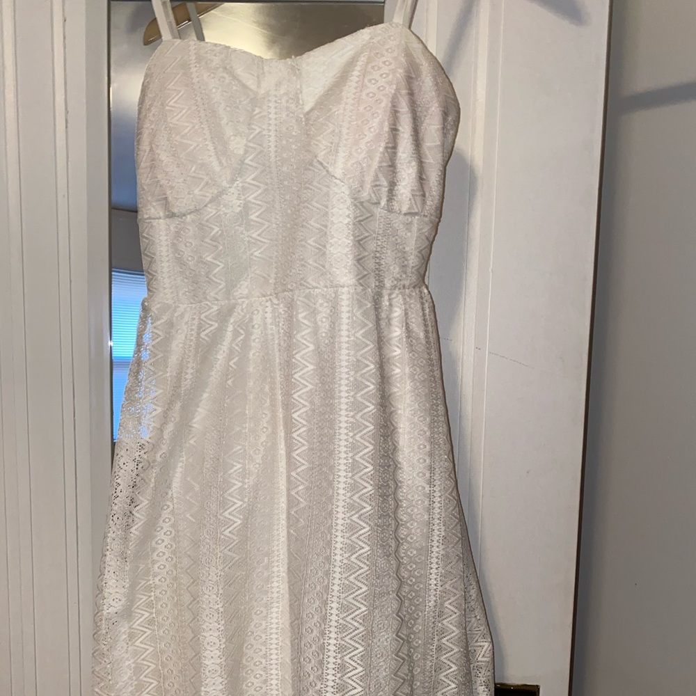White dress